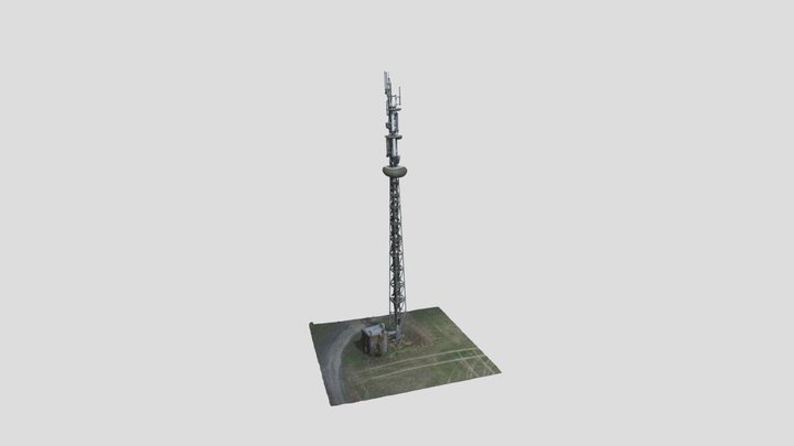 Pylone2 Simplified 3d Mesh 3D Model