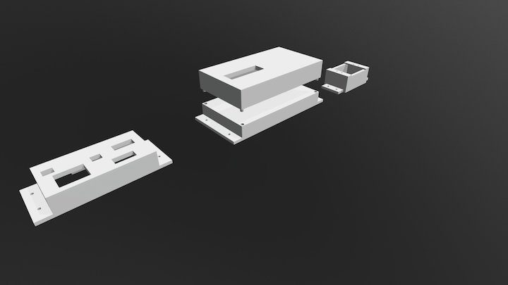 3D printer parts Fab Academy 2017 Safe Square 3D Model