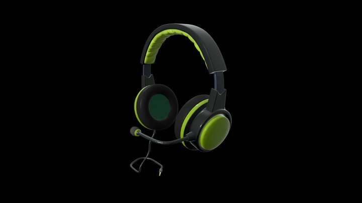 Headset 3D Model
