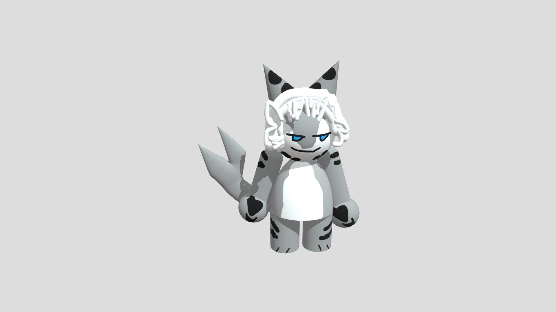 Tiger Shark Dude - Download Free 3D model by OzzyDaMonkeh [cb39603 ...
