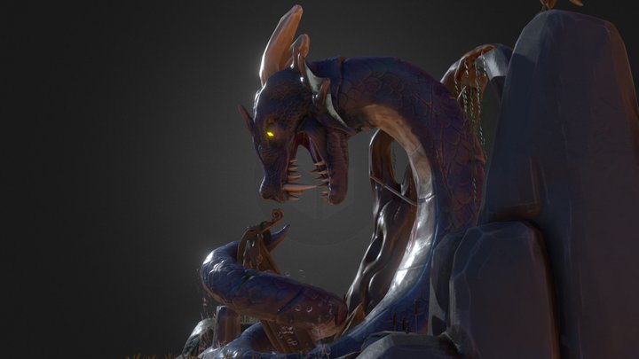 Hydra's Den 3D Model