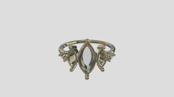 ATRG021 goldring wedding engagement luxury – Free 3D Model STL