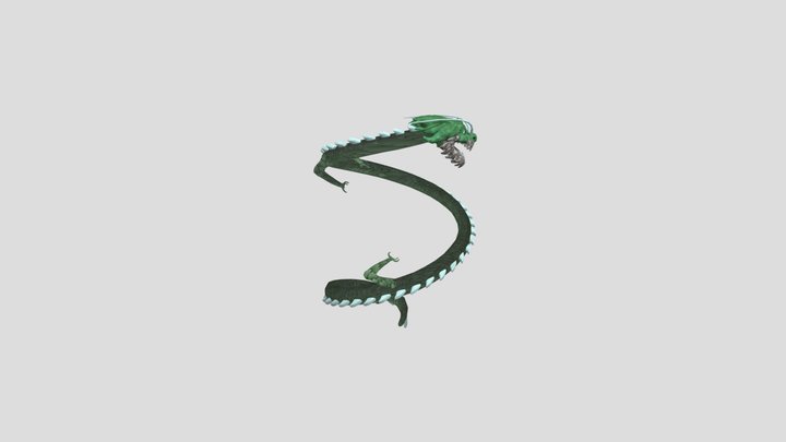 chinese dragon 3D Model