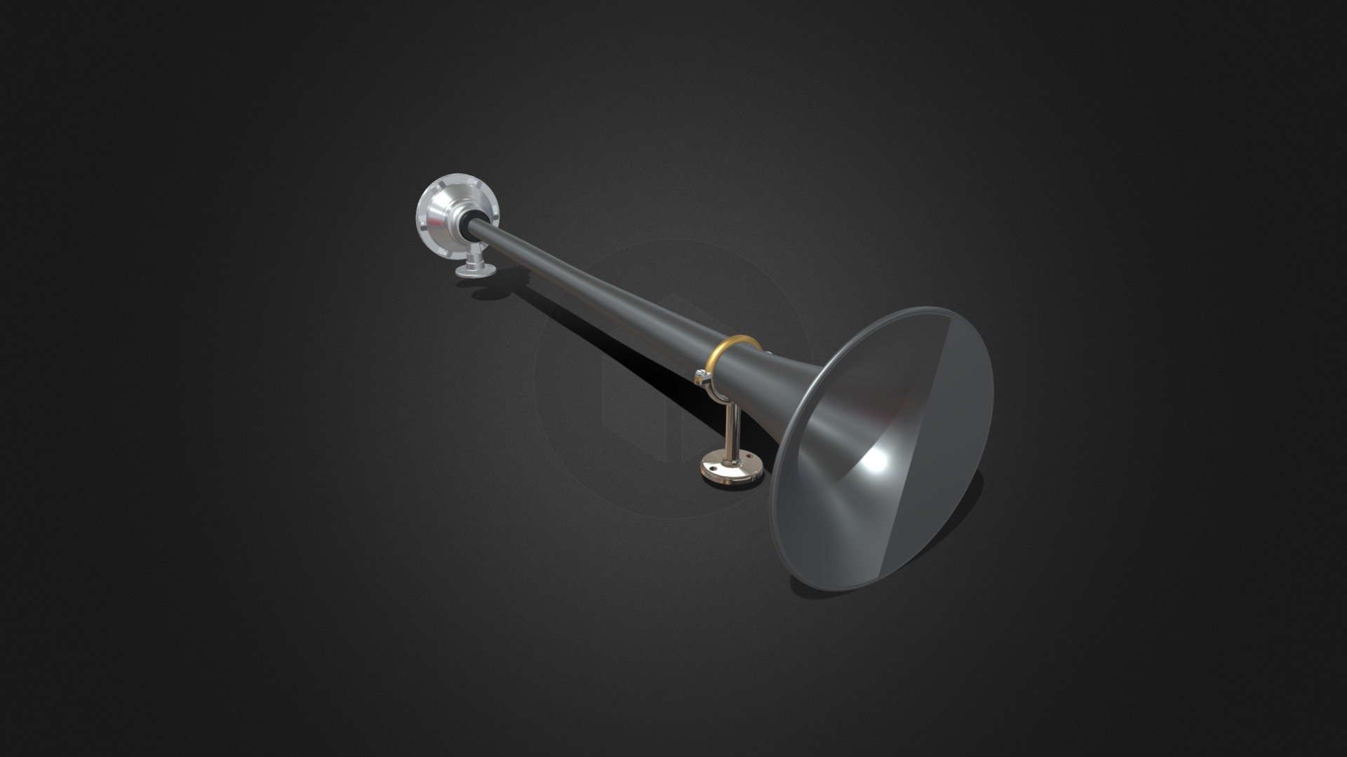 Air horn - Download Free 3D model by 3DDomino (@3DDomino) [cb3bff0]