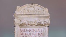 Ara marmorea romana 3D Model