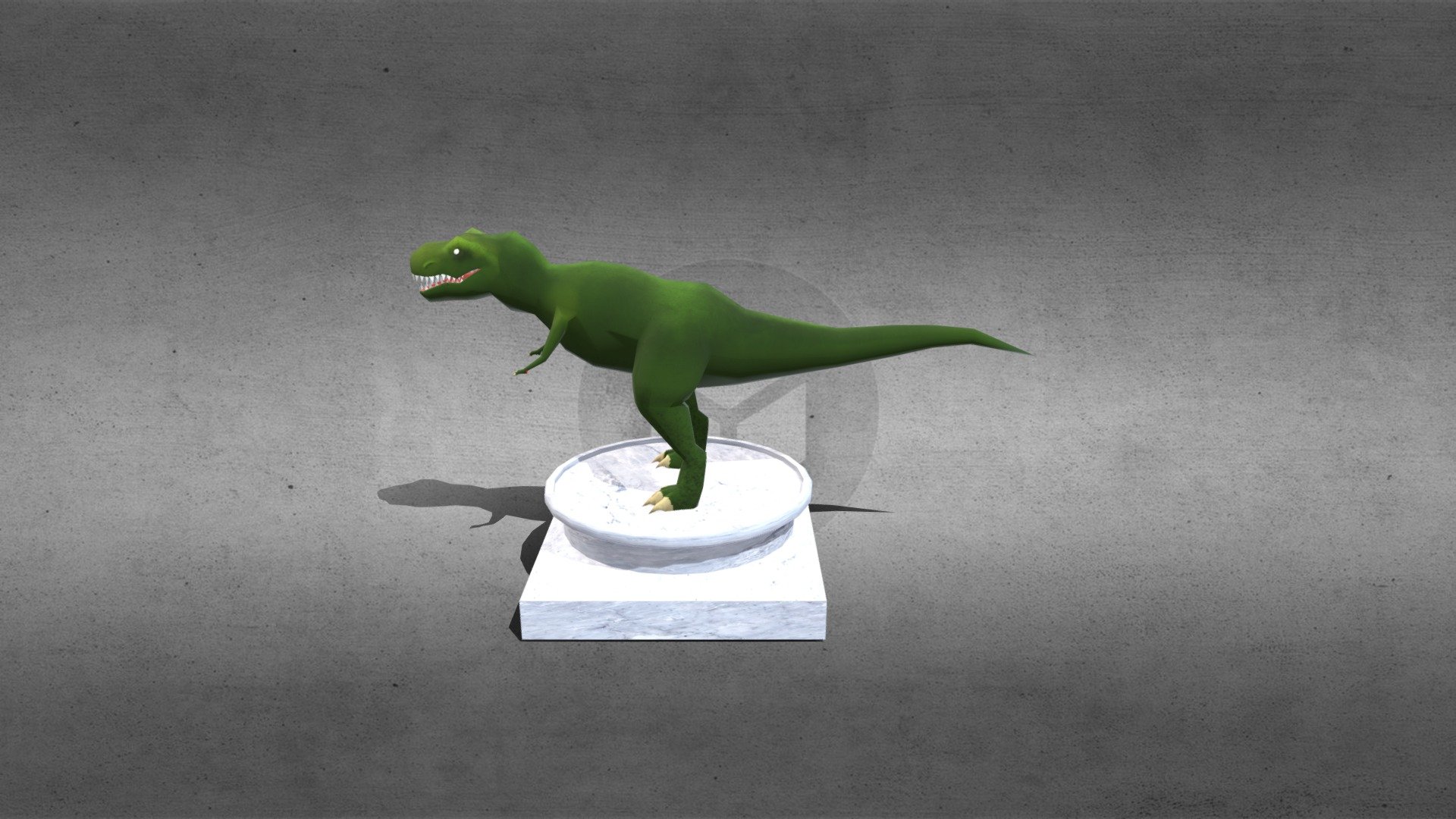 T-Rex Model Textured