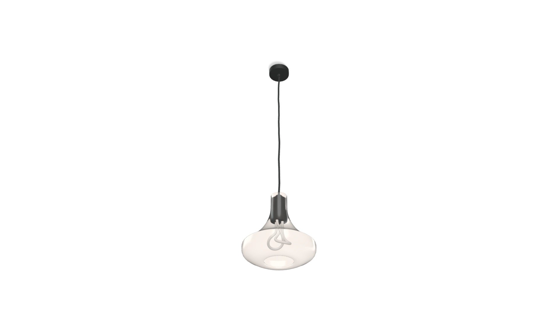 Plume Pendant Lamp And Plumen, Smoke Grey