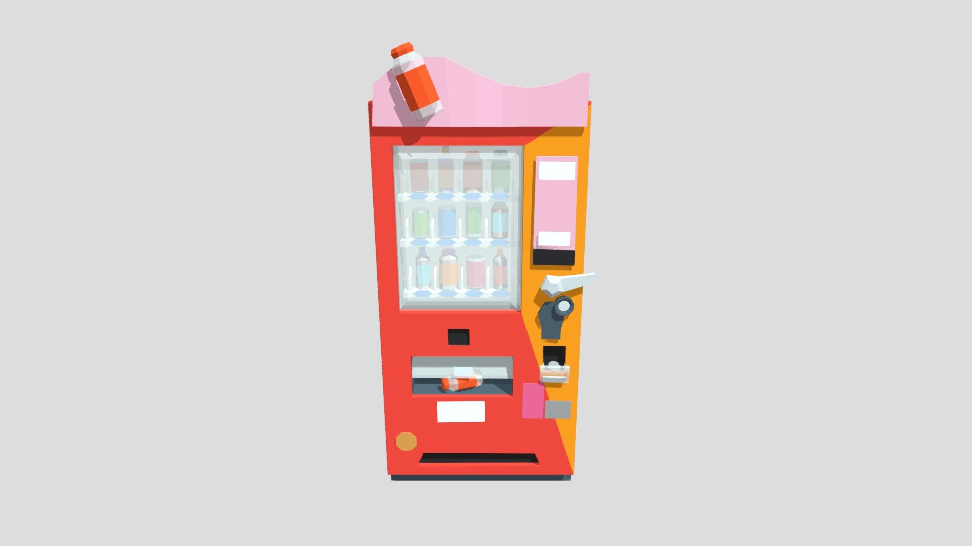 Vending Machine 3D model by lowpolyman (lowpolyma) [cb3db66] Sketchfab