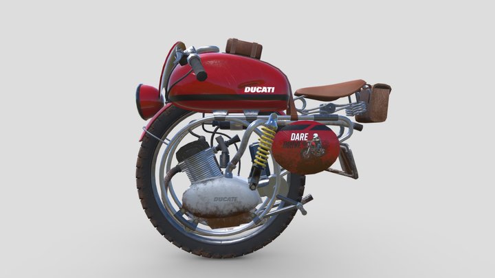 Ducati MonoBike #MonoBikeChallenge 3D Model