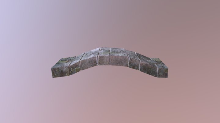 Stone Bridge 3D Model