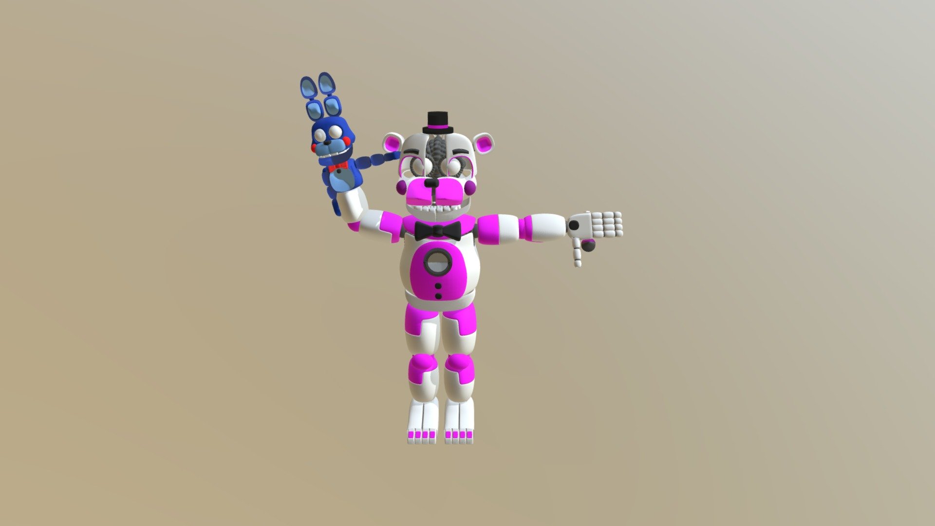 Funtime Freddy 3D Models for Free - Download Free 3D ·