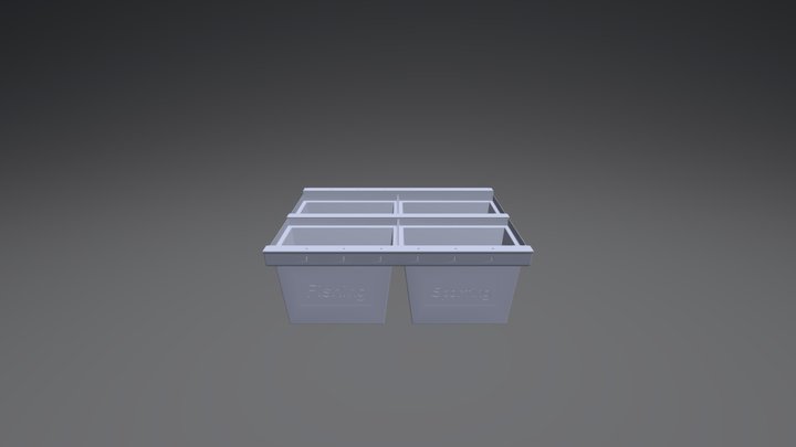 Sliding Storage 3D Model
