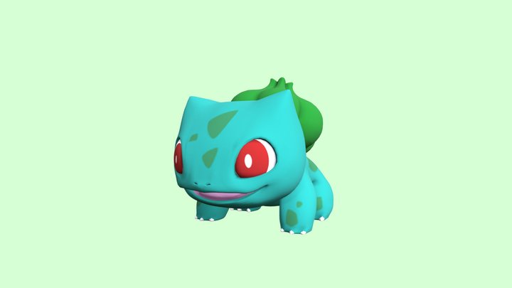 Bulbasaur 3D Model