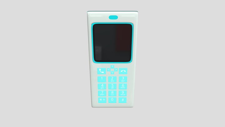 iMac G3 Phone by Future Punk 3D Model