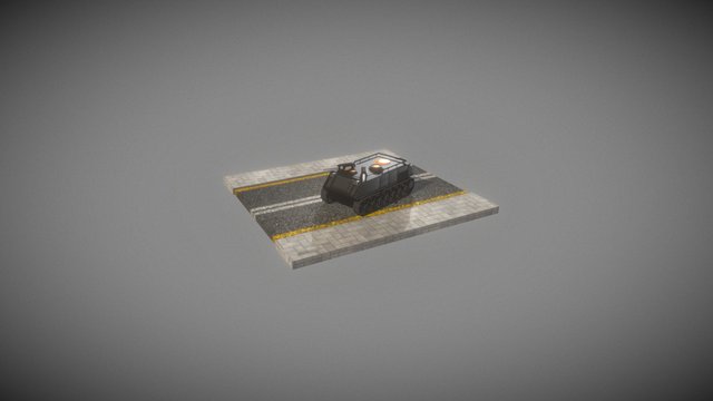 LITE TANK - SCORPION 3D Model