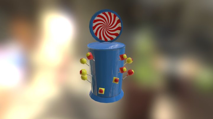 Lolly pops 3D Model