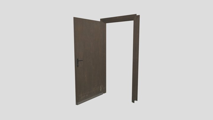 Door old 3D Model