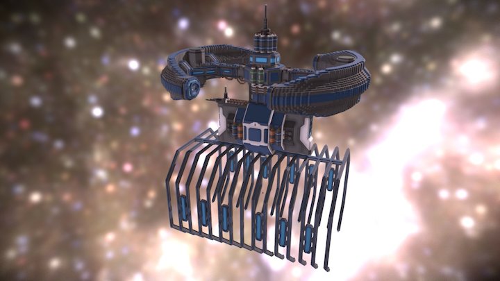 Factory Outpost V3 3D Model