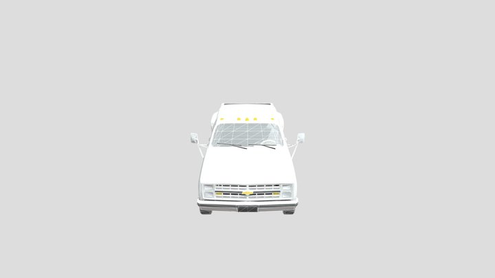 1986+ Chevrolet+ Silverado+3_3 3D Model