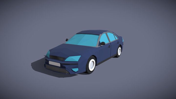 Сar Ford Mondeo III 3D Model