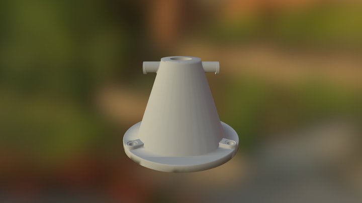 Stock Support Base 3D Model
