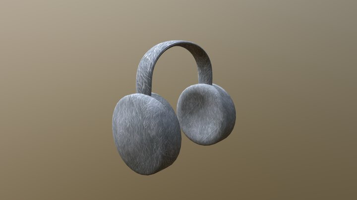 3December day 08 earmuffs 3D Model