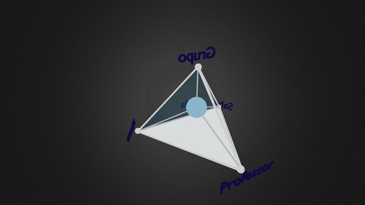 Tetraedro 3D Model