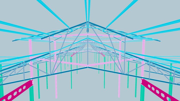 Construction Nave 3D Model
