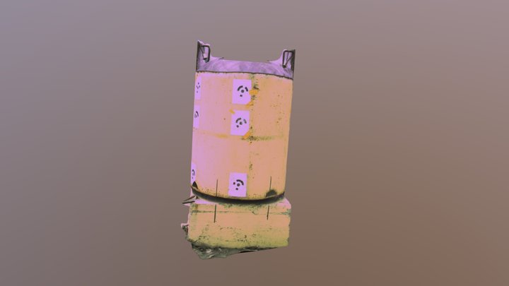 North Test Target 3D Model