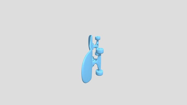 skateboard_01 3D Model