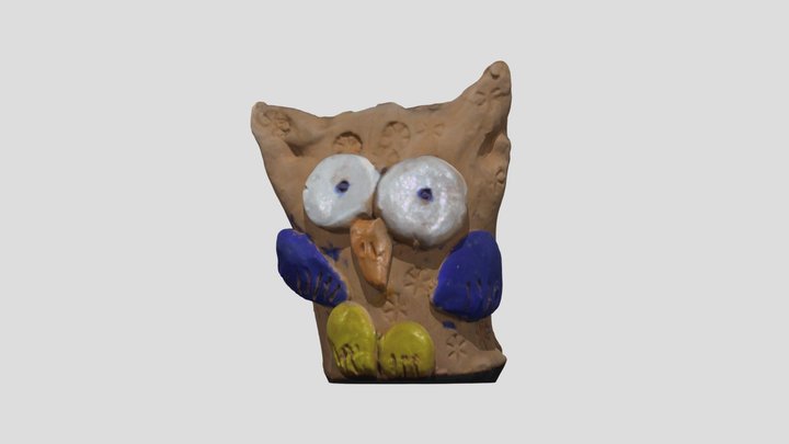 просто сова 3D Model