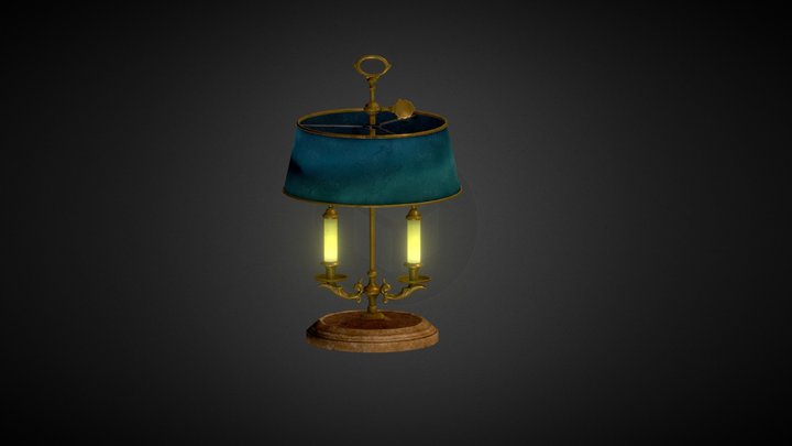 Lamp Style Victorian 3D Model