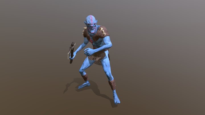 Orc Warrior 3D Model