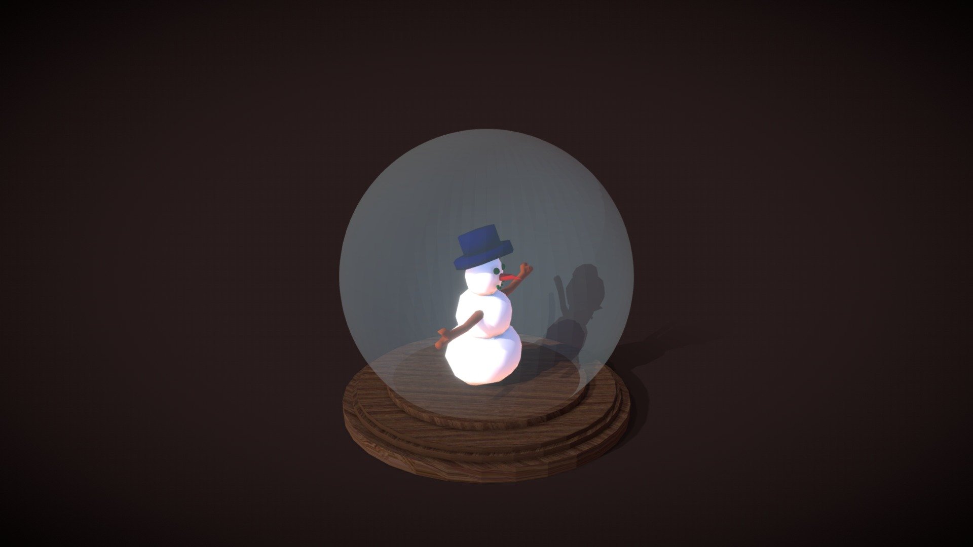 Snowman in Globe