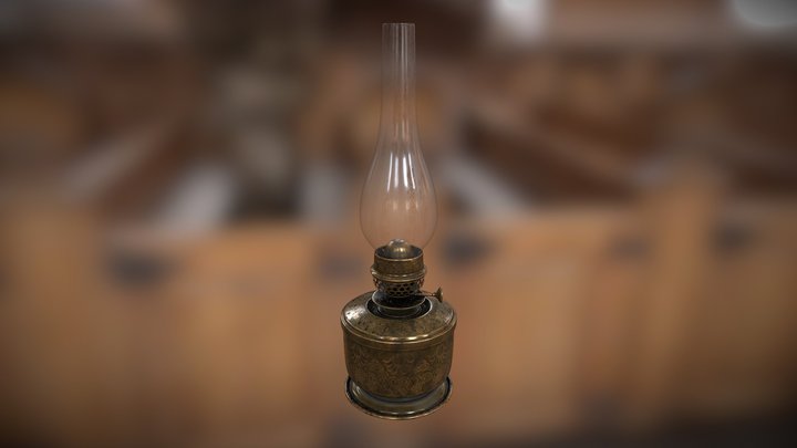 OIL_LAMP 3D Model