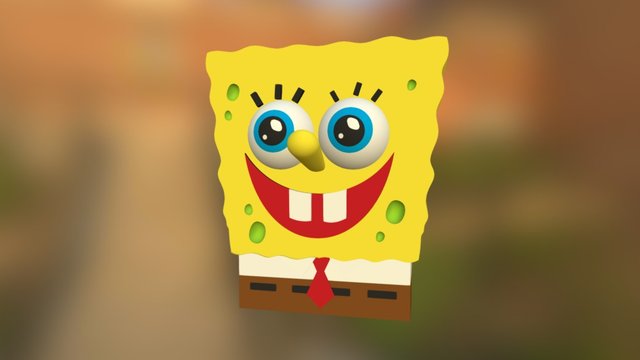 spongebob 3D Model