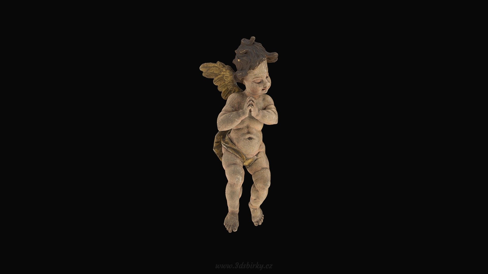 Anděl (Angel) — Sketchfab embed 3D viewer