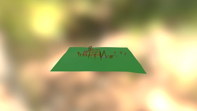 Jungle Gym 3D Model