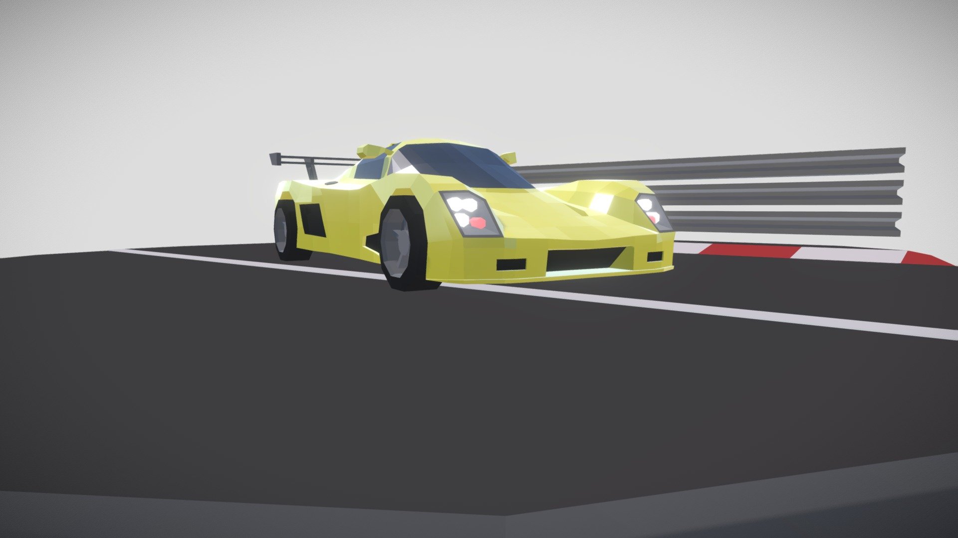 Ultima GTR 2012 | Low Poly