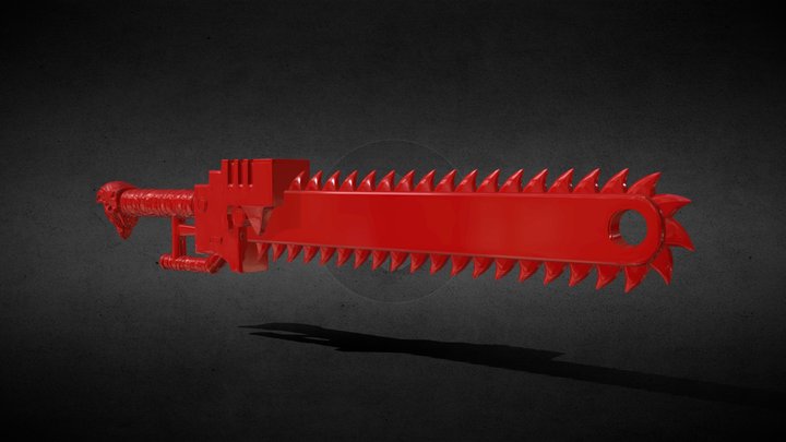 Chain Sword Warhammer 40K 3D Model