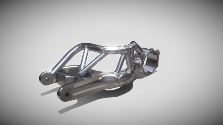Ducati 1199 swingarm caferacer 3D Model