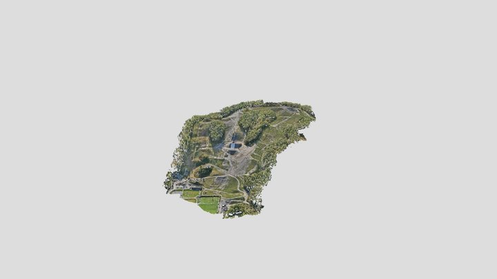 Point cloud - Marikollen 3D Model