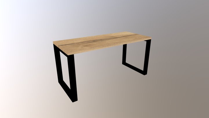 Loft table 3D Model