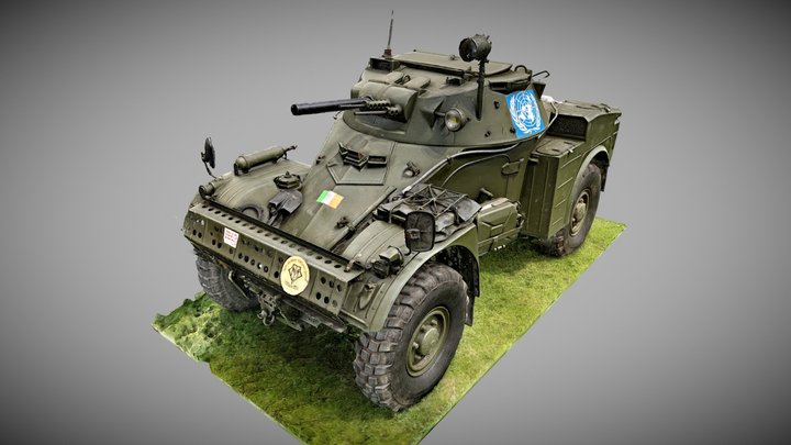 Panhard AML60 3D Model