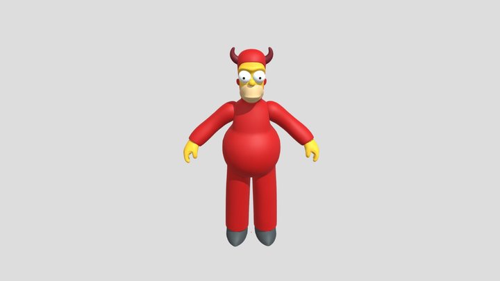 Evil Homer - Fortnite 3D Model