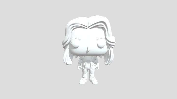 Funko Style. 3D Model