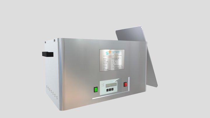 Ultrasonic Cleaner 3D Model