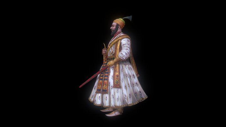 Maharaja in Royal Regalia