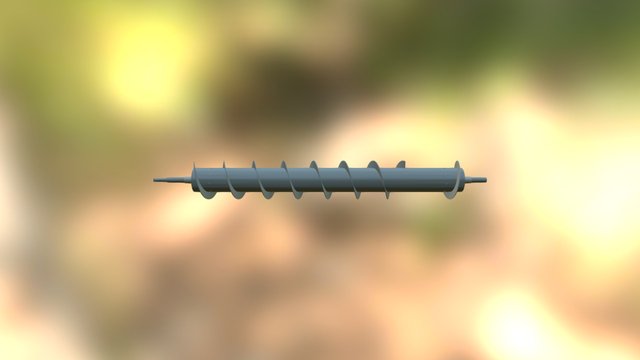 Spiral-shaft 3D Model