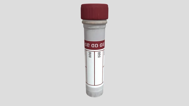 Serum_ Vial_with_ Red_Cap_obj – Modelo 3D gratuito STL